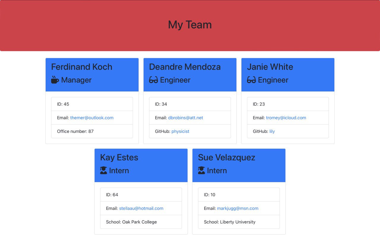 Project Card